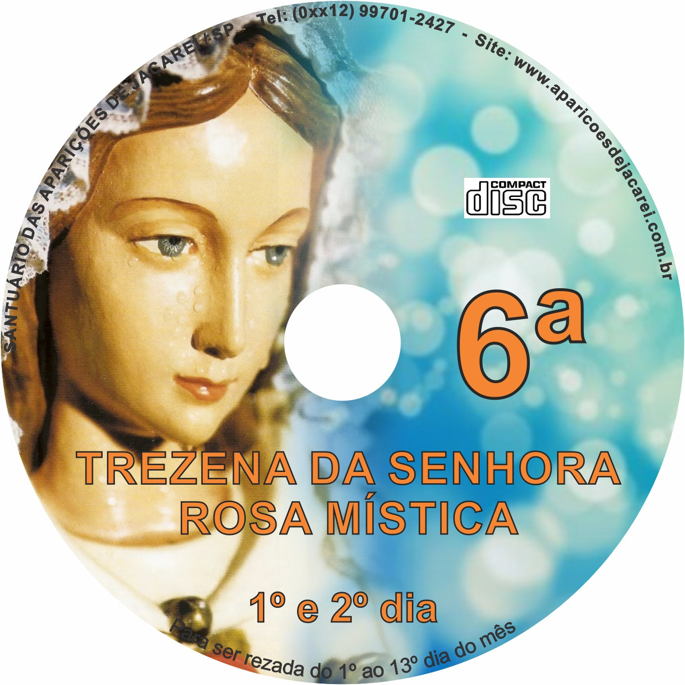 CD Trezena Rosa Mística 6 CD Trezena Rosa Mística 6